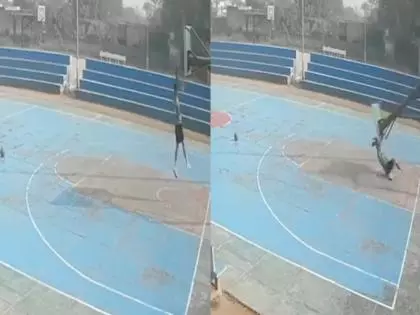 Rohtak: बास्केटबॉल पोल गिरने से नेशनल खिलाड़ी की मौत Rohtak: बास्केटबॉल पोल गिरने से नेशनल खिलाड़ी की मौत