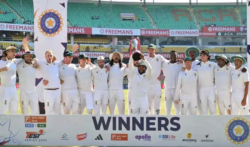 South Africa ने इतिहास रच दिया.. वो टीम जिसने इंडिया को उसके घर में दो बार क्लीन-स्वीप किया South Africa ने इतिहास रच दिया.. वो टीम जिसने इंडिया को उसके घर में दो बार क्लीन-स्वीप किया