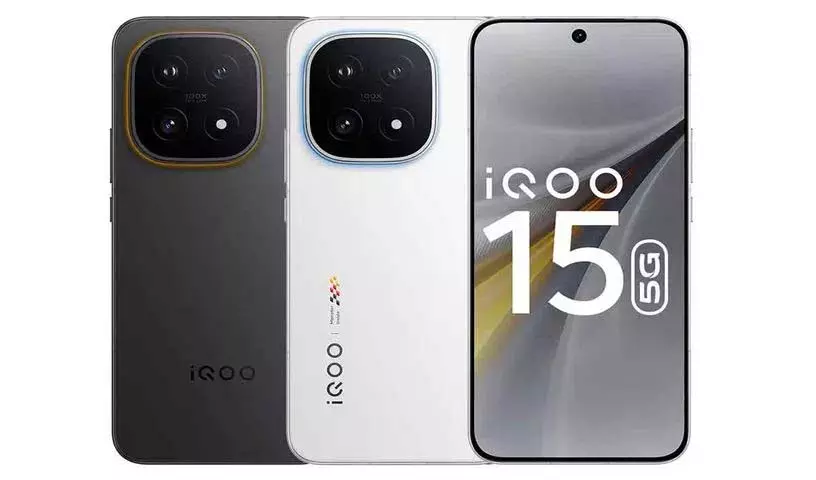 iQOO 15 स्मार्टफोन शानदार डिस्प्ले, कैमरा और बड़ी बैटरी के साथ लॉन्च हुआ iQOO 15 स्मार्टफोन शानदार डिस्प्ले, कैमरा और बड़ी बैटरी के साथ लॉन्च हुआ