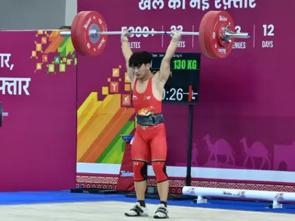 गोलोम टिंकू ने KIUG 2025 में पुरुष 60 किग्रा में भारत के लिए दिलाया स्वर्ण गोलोम टिंकू ने KIUG 2025 में पुरुष 60 किग्रा में भारत के लिए दिलाया स्वर्ण