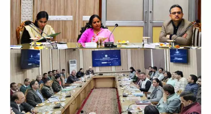 HUDD के कमिश्नर सेक्रेटरी ने कटरा मास्टर प्लान का रिव्यू किया, बेहतर, मॉडर्न इंफ्रास्ट्रक्चर पर ज़ोर दिया HUDD के कमिश्नर सेक्रेटरी ने कटरा मास्टर प्लान का रिव्यू किया, बेहतर, मॉडर्न इंफ्रास्ट्रक्चर पर ज़ोर दिया