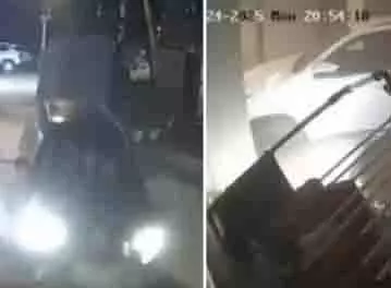 दिल्ली: रोहिणी इलाके में SUV गेट तोड़कर घर में घुसी दिल्ली: रोहिणी इलाके में SUV गेट तोड़कर घर में घुसी