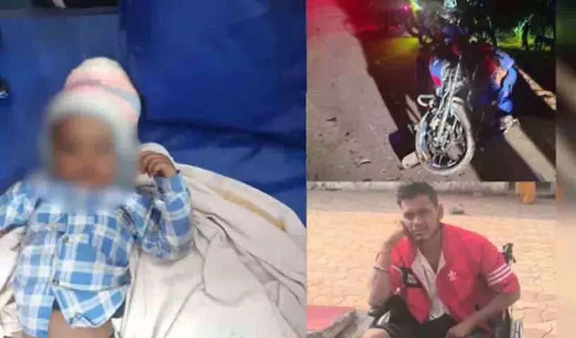 MP में बाइक से टकराने के बाद छत पर बैठा बच्चा SUV को 10 km तक चलाता रहा MP में बाइक से टकराने के बाद छत पर बैठा बच्चा SUV को 10 km तक चलाता रहा