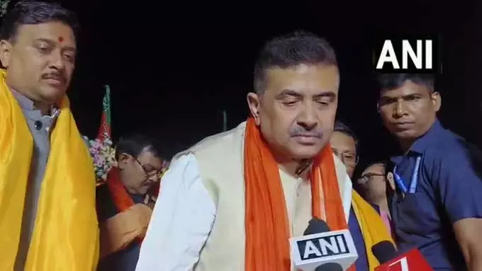 पश्चिम बंगाल विधानसभा में नेता प्रतिपक्ष सुवेंदु अधिकारी का दावा पश्चिम बंगाल विधानसभा में नेता प्रतिपक्ष सुवेंदु अधिकारी का दावा