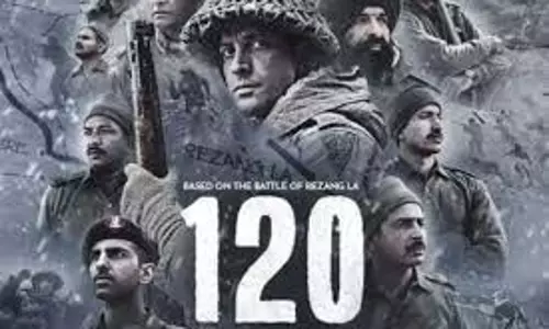 120 Bahadur BO Day 6: लगातार घट रही ‘120 बहादुर’ की कमाई,जानें- 6 दिनों का टोटल कलेक्शन 120 Bahadur BO Day 6: लगातार घट रही ‘120 बहादुर’ की कमाई,जानें- 6 दिनों का टोटल कलेक्शन