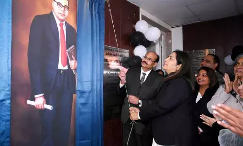 Rohtak संविधान दिवस के मौके पर बार एसोसिएशन ने अंबेडकर की तस्वीर का अनावरण किया