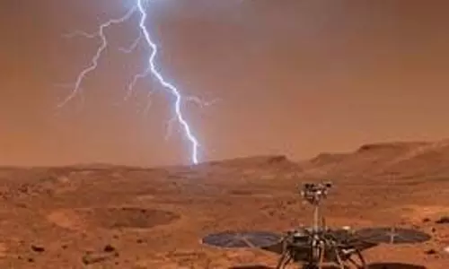 Science : मंगल पर पहली बार बिजली का सबूत Science : मंगल पर पहली बार बिजली का सबूत