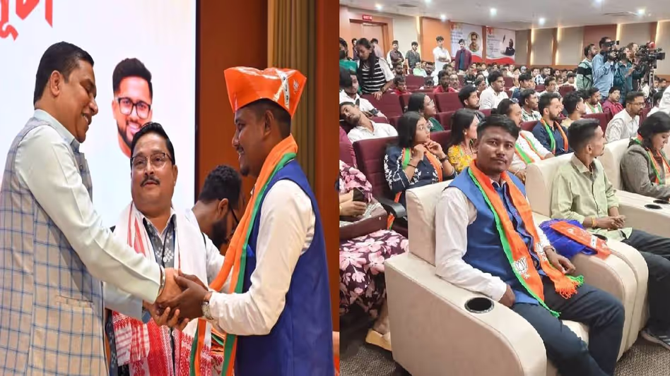 हिमंत ने उन्हें अप्रैल में जेल भेजा था BJP चीफ ने अब उनका पार्टी में स्वागत किया है
