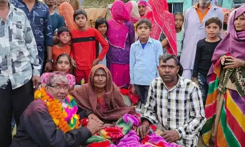 भीलवाड़ा में SIR कैंपेन के दौरान 40 साल बाद मिला राजस्थान का लापता व्यक्ति