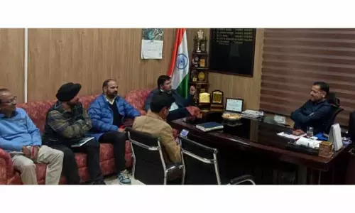 DHSJ ने उधमपुर जिले में स्वास्थ्य ढांचे की समीक्षा की