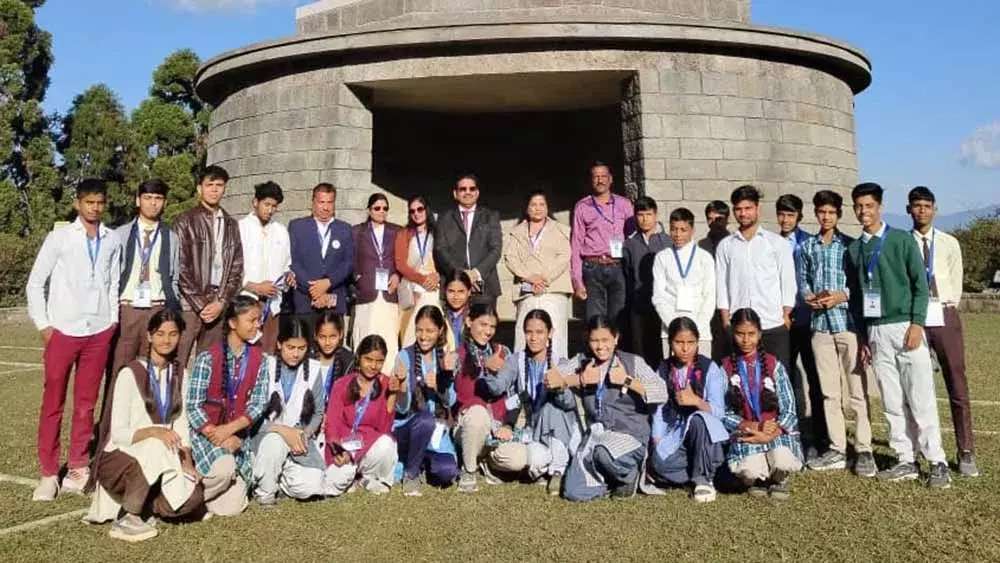 मध्य प्रदेश के स्टूडेंट्स कल्चरल और एजुकेशनल एक्सचेंज के लिए Nagaland गए