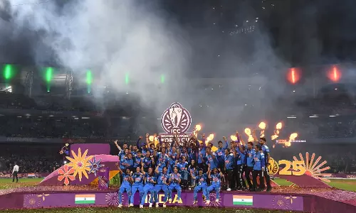 ICC ने महिला वर्ल्ड कप 2025 के लिए रिकॉर्ड तोड़ डिजिटल एंगेजमेंट नंबर की पुष्टि की ICC ने महिला वर्ल्ड कप 2025 के लिए रिकॉर्ड तोड़ डिजिटल एंगेजमेंट नंबर की पुष्टि की