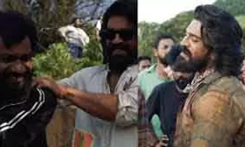 Ram Charan की पेड्डी फिल्म और वायरल गाना चिकिरी चिकिरी का धूमधाम से प्रचार