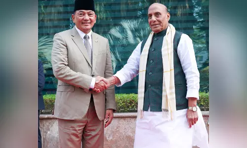 India-इंडोनेशिया रक्षा मंत्रियों की वार्ता में क्षेत्रीय सुरक्षा के लिए सहयोग पर जोर India-इंडोनेशिया रक्षा मंत्रियों की वार्ता में क्षेत्रीय सुरक्षा के लिए सहयोग पर जोर