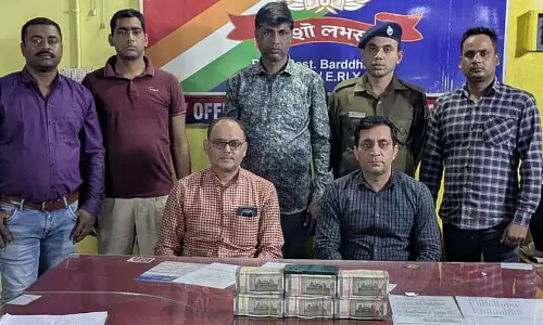 Burdwan स्टेशन से 18 लाख रुपये नकद बरामद