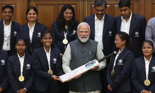 प्रधानमंत्री मोदी ने T20 वर्ल्ड कप विजेता ब्लाइंड महिला क्रिकेट टीम को किया सम्मानित