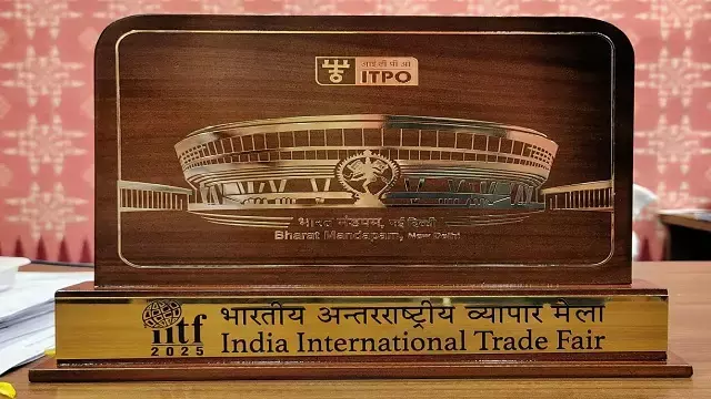 भारत अंतर्राष्ट्रीय व्यापार मेला 2025: Odisha Pavilion को उत्कृष्ट प्रदर्शन के लिए स्वर्ण पदक मिला भारत अंतर्राष्ट्रीय व्यापार मेला 2025: Odisha Pavilion को उत्कृष्ट प्रदर्शन के लिए स्वर्ण पदक मिला