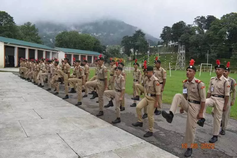 देहरी कॉलेज के 10 NCC कैडेट्स बने सैनिक देहरी कॉलेज के 10 NCC कैडेट्स बने सैनिक