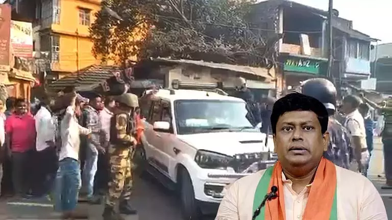 सुकांता को डायमंड हार्बर में विरोध का सामना करना पड़ा; TMC-BJP मुश्किल में सुकांता को डायमंड हार्बर में विरोध का सामना करना पड़ा; TMC-BJP मुश्किल में