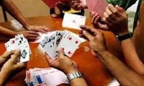 Jabalpur: जुए के फड़ पर छापा,  5 जुआरी गिरफ्तार