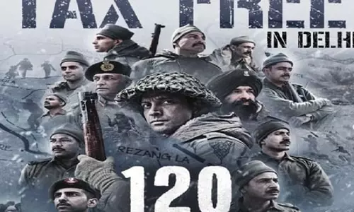 दिल्ली में फिल्म 120 बहादुर टैक्स फ्री, फरहान अख्तर ने सीएम रेखा गुप्ता का जताया आभार