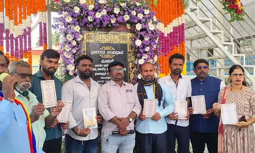 संविधान लोकतांत्रिक व्यवस्था की नींव है: N. Venkatesh संविधान लोकतांत्रिक व्यवस्था की नींव है: N. Venkatesh