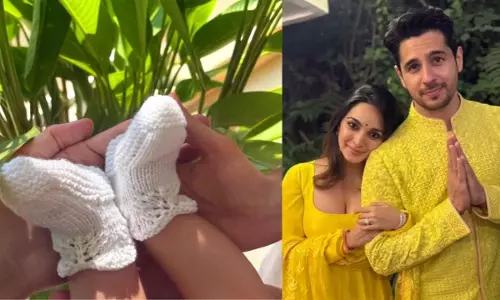 Kiara Advani और सिद्धार्थ मल्होत्रा ​​ने नवजात बेटी के साथ पहली तस्वीर शेयर की