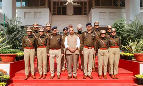 पब्लिक सर्विस पर जोर: दिल्ली एलजी ने IPS प्रोबेशनर्स को दिया मार्गदर्शन