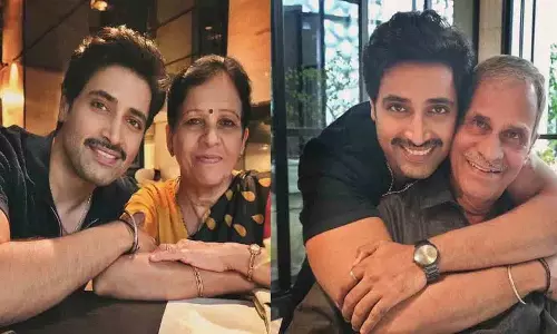Adivi Sesh ने मेजर उन्नीकृष्णन के परिवार से मुलाकात की