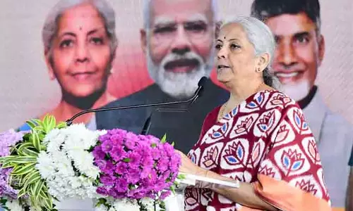 अमरावती का निर्माण किसानों का बड़ा बलिदान: Nirmala Sitharaman