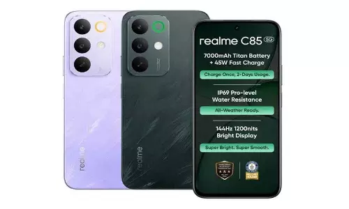 Realme का नया स्मार्टफोन मिलिट्री ग्रेड क्वालिटी और बड़ी बैटरी के साथ बजट कीमत पर लॉन्च हुआ Realme का नया स्मार्टफोन मिलिट्री ग्रेड क्वालिटी और बड़ी बैटरी के साथ बजट कीमत पर लॉन्च हुआ