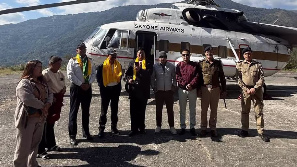 Gangtok -बागडोगरा हेलीकॉप्टर का किराया घटाकर 3,100 रुपये किया गया