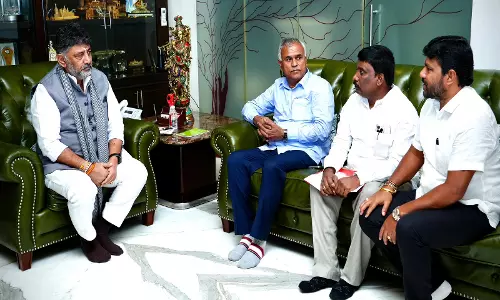 कर्नाटक में नेतृत्व परिवर्तन के बीच उपमुख्यमंत्री DK शिवकुमार ने कांग्रेस विधायकों से मुलाकात की