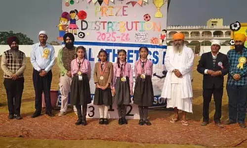 Guru Gobind Singh कॉन्वेंट स्कूल में सालाना एथलेटिक मीट का आयोजन Guru Gobind Singh कॉन्वेंट स्कूल में सालाना एथलेटिक मीट का आयोजन