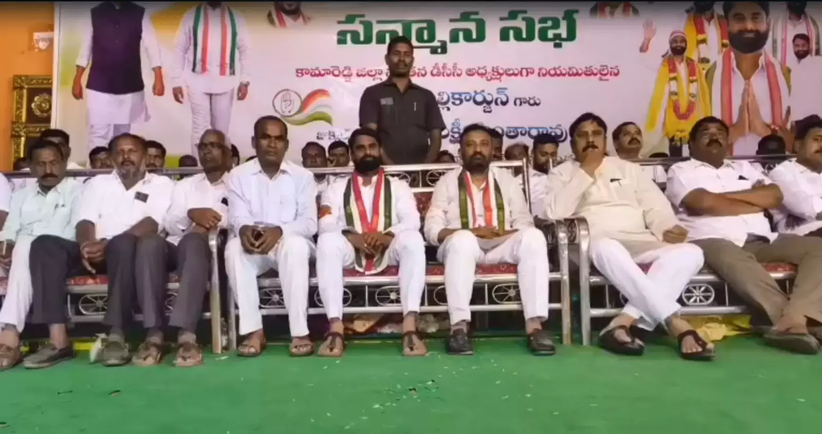 Telangana : अली मल्लिकार्जुन का जुक्कल में भव्य स्वागत
