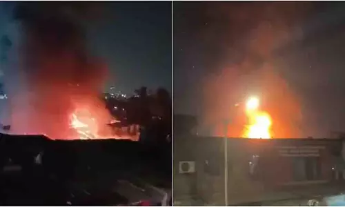 Kurla किस्मत नगर में लेवल 3 की आग से 30 झोपड़ियां जलकर खाक