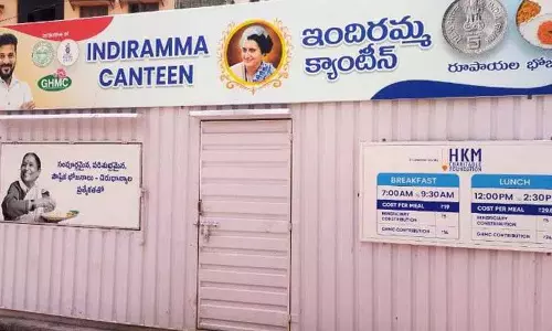 GHMC ने दो और इंदिराम्मा कैंटीन खोलीं