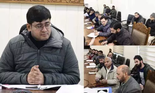 डीसी गंदेरबल ने RDSS के तहत केबलिंग, स्मार्ट मीटरिंग की प्रगति की समीक्षा की डीसी गंदेरबल ने RDSS के तहत केबलिंग, स्मार्ट मीटरिंग की प्रगति की समीक्षा की