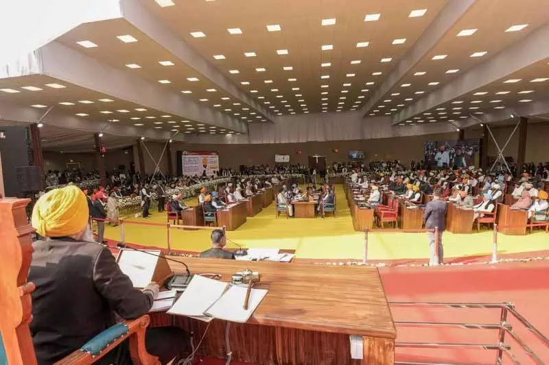 पंजाब के CM भगवंत मान ने पटियाला इवेंट में कल्चरल रिवाइवल का वादा किया पंजाब के CM भगवंत मान ने पटियाला इवेंट में कल्चरल रिवाइवल का वादा किया