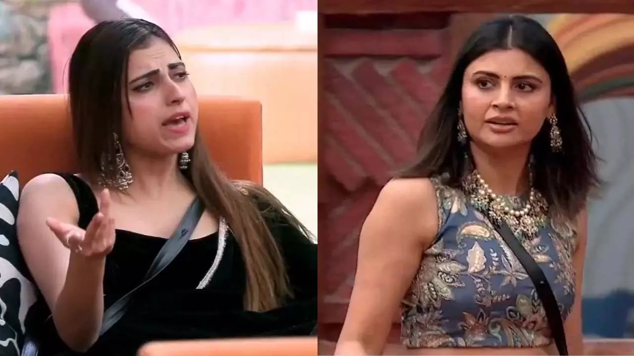 Bigg Boss 19 नया प्रोमो: मालती ने फरहाना, शहबाज-अमाल के मज़ेदार गाने को किक किया Bigg Boss 19 नया प्रोमो: मालती ने फरहाना, शहबाज-अमाल के मज़ेदार गाने को किक किया