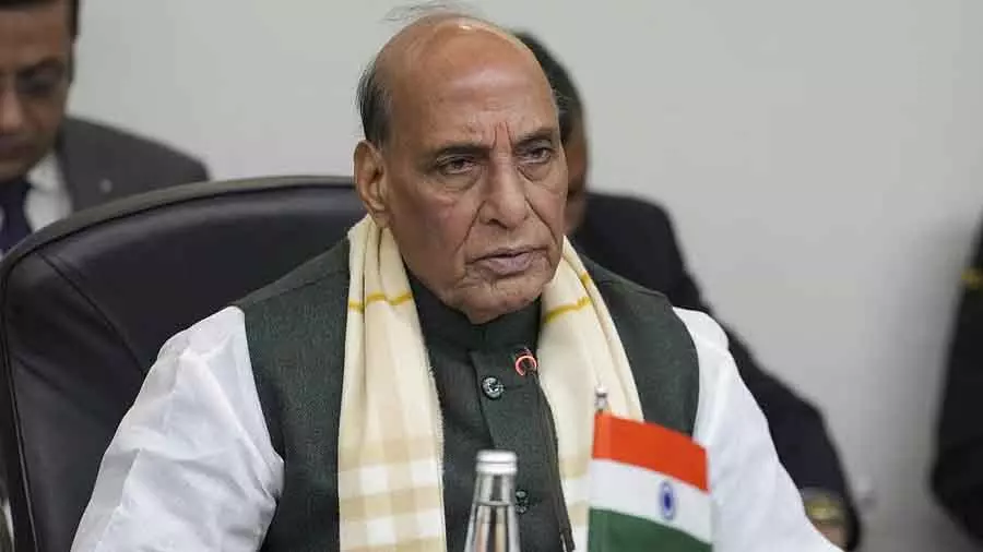 मौजूदा ग्लोबल माहौल में भारत संतुलन और ज़िम्मेदारी की आवाज़ बन गया है: Rajnath Singh मौजूदा ग्लोबल माहौल में भारत संतुलन और ज़िम्मेदारी की आवाज़ बन गया है: Rajnath Singh