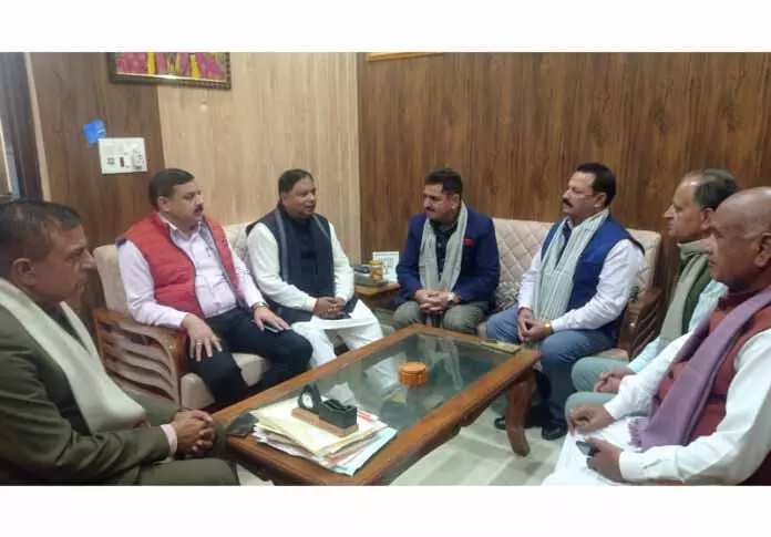BJP ने दशकों बाद J&K में असली ज़मीनी लोकतंत्र बहाल किया: सत शर्मा BJP ने दशकों बाद J&K में असली ज़मीनी लोकतंत्र बहाल किया: सत शर्मा