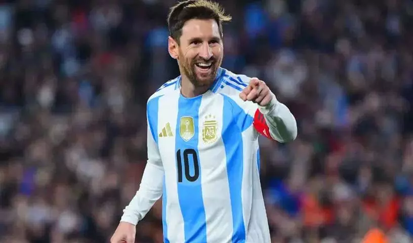 स्टार फुटबॉल खिलाड़ी हैदराबाद आएंगे.. Messi 13 दिसंबर को आएंगे स्टार फुटबॉल खिलाड़ी हैदराबाद आएंगे.. Messi 13 दिसंबर को आएंगे