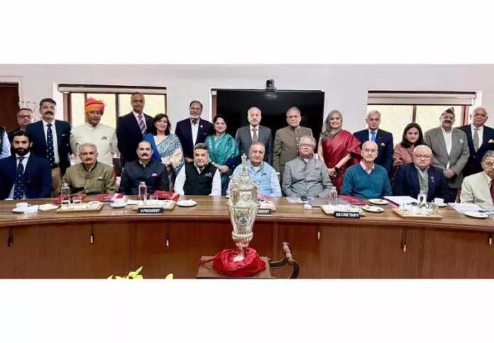 विक्रमादित्य मेयो कॉलेज की 150वीं वर्षगांठ पर हुई GC मीटिंग में शामिल हुए विक्रमादित्य मेयो कॉलेज की 150वीं वर्षगांठ पर हुई GC मीटिंग में शामिल हुए