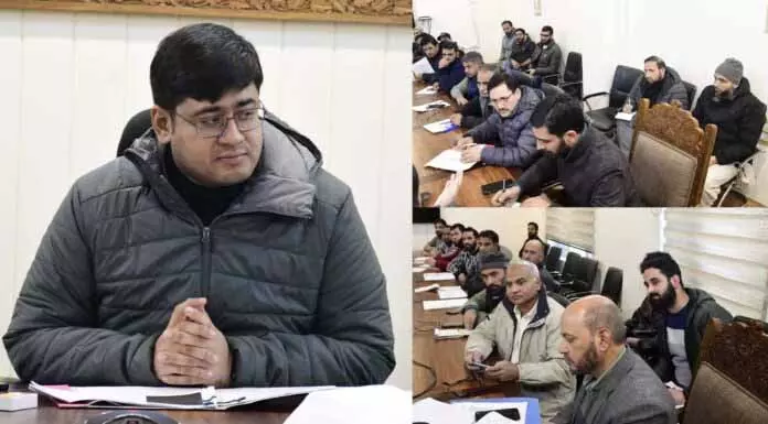 डीसी गंदेरबल ने RDSS के तहत केबलिंग, स्मार्ट मीटरिंग की प्रगति की समीक्षा की डीसी गंदेरबल ने RDSS के तहत केबलिंग, स्मार्ट मीटरिंग की प्रगति की समीक्षा की