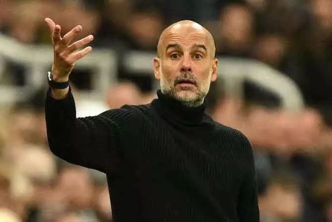 Guardiola ने लीड्स से मुकाबले को बताया अहम, टॉप पर आर्सेनल से दूरी का दिया संदेश Guardiola ने लीड्स से मुकाबले को बताया अहम, टॉप पर आर्सेनल से दूरी का दिया संदेश