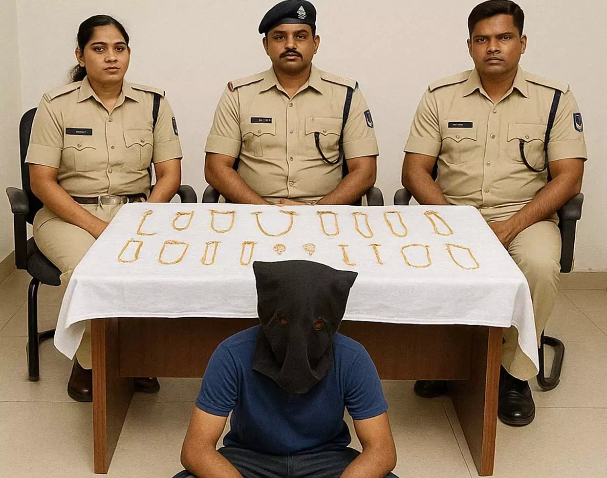 रायपुर में चोरी का बड़ा खुलासा, नाबालिग गिरफ्तार रायपुर में चोरी का बड़ा खुलासा, नाबालिग गिरफ्तार