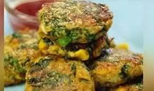 Palak Corn Tikki: पालक कॉर्न टिक्की, जानिए बनाने का तरीका