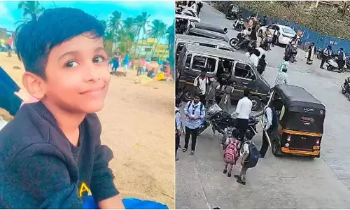 Bhiwandi : तेज रफ्तार मोटरसाइकिल की चपेट में आने से ओसवाल स्कूल के 10 साल के छात्र की मौत Bhiwandi : तेज रफ्तार मोटरसाइकिल की चपेट में आने से ओसवाल स्कूल के 10 साल के छात्र की मौत