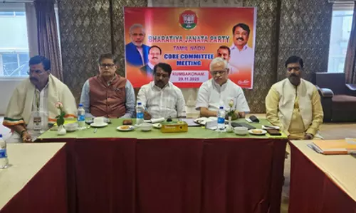 BJP ने 2026 के तमिलनाडु विधानसभा चुनावों के लिए रोडमैप तैयार किया